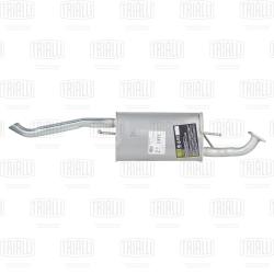 Глушитель для а/м Chevrolet Aveo (02-) 1.2i/1.4i осн. (дл.тр.) (алюм. сталь) (EMM 0504)