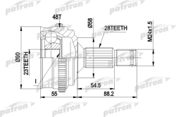 ШРУС PCV1179