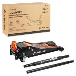 Домкрат подкатной 3т 75-505мм INDUSTRY двухпоршневой, низкопрофильный (AJ3FI500)