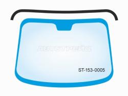 Молдинг лобового стекла (Сверху) Hyundai Santa Fe 18-21