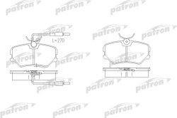 PBP540 Колодки тормозные дисковые