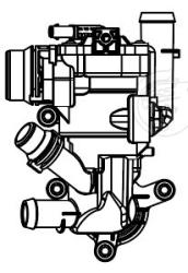 Термостат для а/м Mercedes-Benz E (W213) (16-)/GLC (X253) (15-) [M264] (96°С) (с корпусом) (LT 1549)