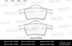 E410508 Колодки тормозные VOLVO S60 00-/S80 98-06/V70 97-/XC70 97- задние LowMetallic