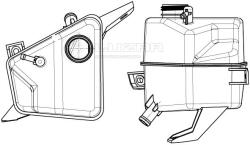 Бачок расширит. охл. жидкости для а/м Лада 2190 Гранта/1117-19 Калина (LET 0101)