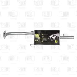 Глушитель для а/м Hyundai Accent (00-) осн. (алюм. сталь) (EMM 0803)