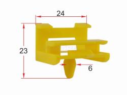 Клипса порога кузова BMW (1 шт.)