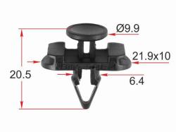 Клипса крепежная VAG (1 шт.)
