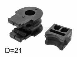 Втулка стабилизатора Nissan Juke 10-20 / Leaf 09-17 / Qashqai 06-13 / Dualis 07-14 (21,00)