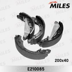 E210085 Колодки торм.бар.AUDI 100/80 76-91/VW PASSAT 75-88