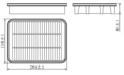 Фильтр для а/м Chery Tiggo T11 (06-)/FL (11-) 1.6i (возд.) (TR55772)
