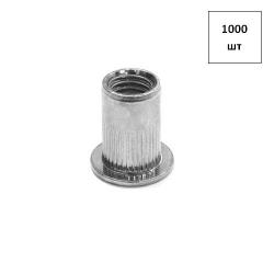 Заклепка гаечная 5 цилинд. борт (насечка, оц.) СС-S 1000шт FORTLUFT sts027805