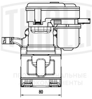 Суппорт торм. для а/м Hyundai i30 II (11-)/Kia Ceed (12-) зад. лев. d=34мм (а/м с EPB) (CF 201001)