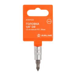 Головка 1/4" со вставкой PZ1, L=38мм (ATAP022)
