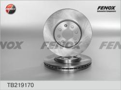 Диск тормозной OPEL ASTRA 04-10/MERIVA 03-10 передний TB219170