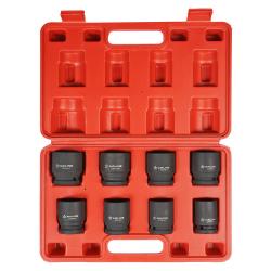 Набор головок ударных 3/4"DR L=56мм, 8пр. (24-38мм) пласт. кейс. (ATAS073)
