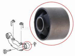 Сайлентблок опоры двигателя Lexus RX 97-09 / Toyota Allion 07-21