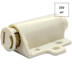 Защелка магнитная, RAL 9010 белый 250шт FORTLUFT sts028574