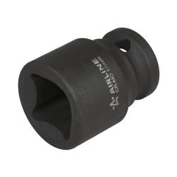 Головка ударная торцевая 1/2"DR четырехгранная 17мм, L=40мм (ATAS906)