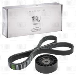 Ремкомплект привода для а/м ГАЗ/УАЗ (ЗМЗ-405/406/409) без ГУР (6PK1220 + ролик) (GD 1204)