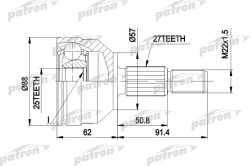 ШРУС PCV1202