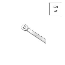 Кабельная стяжка 3.6х370 бесцветная 100шт FORTLUFT sts022928