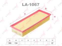 Фильтр воздушный VW CANDY/POLO 1.9D 00- LA-1067