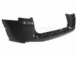 Бампер задний Toyota Land Cruiser (J300) 21- (Верхняя часть/ Цельный/ С отверстием под крюк/ Под одн