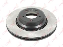 Диск тормозной BMW E65/E66 730-760 01- передний D 348мм. BN-1007