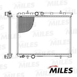 ACRB043 Радиатор PEUGEOT 206 1.1-1.6 02-/ 307 1.4-2.0 01-