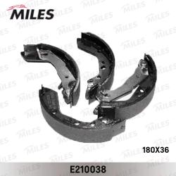 E210038 Колодки торм.бар.HYUNDAI ACCENT 1.3-1.6 00-05
