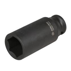 Головка ударная торцевая 3/8"DR шестигранная глубокая 19мм, L=65мм (ATAS332)