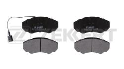 Колодки торм. диск. передн. с датчиком Citroen Jumper (230 244 Z) 94- Fiat Ducato (230 244 Z) 00-  bs-1460