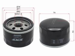 Фильтр масляный RENAULT LOGAN K4M/K7M 05-/MEGANE/CLIO/DUSTER/NISSAN ALMERA/MICRA/NOTE/QASHQAI/TIIDA