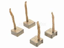 Щетка генератора/стартера 4 шт. ISUZU CAMPO/TROOPER/TOYOTA CAMRY/CARINA/CELICA/COROLLA/LAND CRUISER/