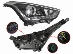 Фара Hyundai Creta 15-20 (Справа/ ДХО)