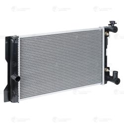 Радиатор охл. для а/м Toyota Corolla (07-)/Wish (09-) 1.5i/1.6i/1.8i AT (с горловиной) (LRc 1939)