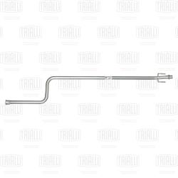 Труба промеж. для а/м Peugeot Partner (08-) 1.6d доп. (алюм. сталь) (ECP 0344)