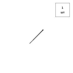 Сверло MAX R3 D30х520 x 400 1шт FORTLUFT sts031397