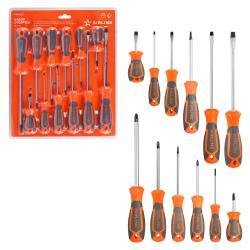 Набор отвёрток 12 пр. (SL3-SL8, PH0-PH2, SQUARE S1-S2), блистер (ATAU022)