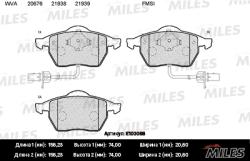 E100068 Колодки тормозные AUDI A4/A6/VOLKSWAGEN PASSAT 97> передние SemiMetallic