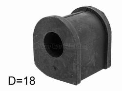 Втулка стабилизатора Hyundai Accent 99-12 / Verna 00-09 (Спереди/ Справа=Слева/ 18.00)