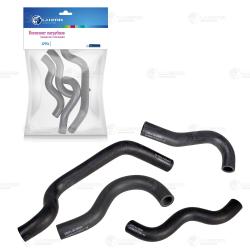 Патрубки отоп. для а/м ГАЗ 3302 ГАЗель 18мм (EPDM, кмпл., 4шт.) (LPKh 0306)