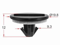 Клипса крепежная TOYOTA/LEXUS (1 шт.)