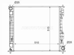 Радиатор Hyundai Santa Fe 18- / Kia Sorento 20-