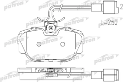 PBP660 Колодки тормозные дисковые