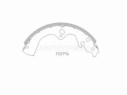 Колодки тормозные барабанные Kia Sportage 93-06 / Retona 97-00