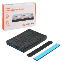 Груз балансировочный самоклеящийся стальной 4*5гр/4*10гр, 50 шт., черный (ATRK188)