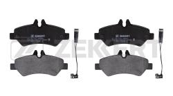 Колодки торм. диск. задн. MB Sprinter 3-t (906) 06- Sprinter 3 5-t (906) 06- Sprinter 4 6-t (906)  bs-2791