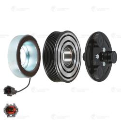 Муфта эл/магн. компрессора кондиц. для а/м Nissan Tiida (04-)/Note (06-) 1.6i (LMAC 1403)