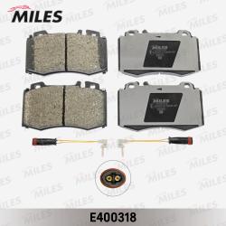 Колодки тормозные MERCEDES-BENZ W163 98>05/W220 98>05/W129 передние LowMetallic E400318